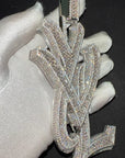 playboi carti yvl YOUNG VAMP LIFE custom necklace chain diamond exact design infinity link cuban link neclace chain diamonds