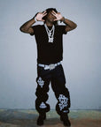 playboi carti yvl YOUNG VAMP LIFE custom necklace chain diamond exact design infinity link cuban link neclace chain diamonds