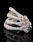 Buy Ken Carson’s Iced Out Raf Simons Skeleton Bracelet by Alex Moss