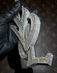 playboi carti yvl YOUNG VAMP LIFE custom necklace chain diamond exact design infinity link cuban link neclace chain diamonds