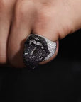 buy kiss of death ring playboi carti destroy lonely ken carson silver white gold diamonds fully iced