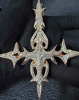 Destroy Lonely's “Prince of Darkness” Cross is one of the most striking pieces of jewelry connected to his dark and gothic aesthetic.