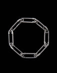 paper clip links jacob & co virgil abloh offwhite alike necklace chain link diamond travis scott silver white gold buy