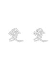love chinese writing stud earrings diamond ifandnco kanji love custom kylie jenner ben baller travis scott