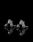 love chinese writing stud earrings diamond ifandnco kanji love custom kylie jenner ben baller travis scott