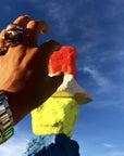 hamburger ring nadine as seen on Nigo in multicolored vvs diamond ifandco