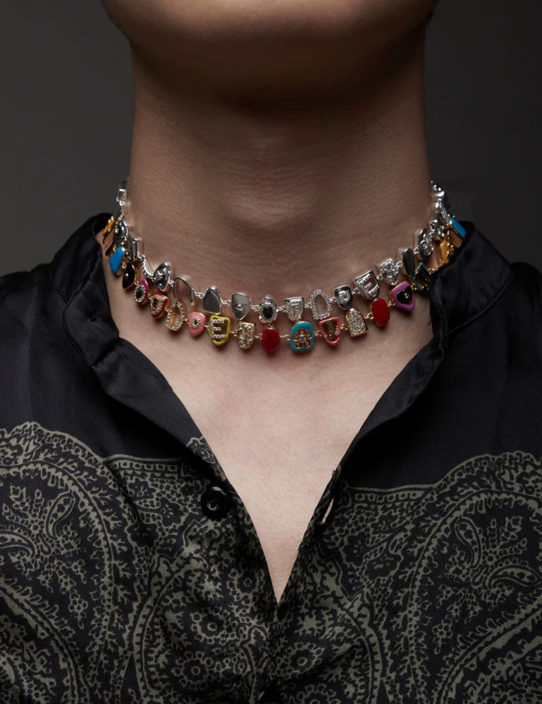 Farfetch Medea The Erin Taylor Gemstone Necklace Vogue instagram