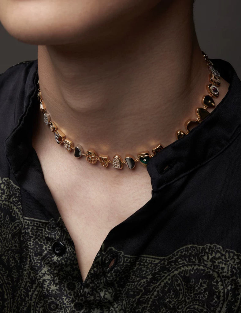 Farfetch Medea The Erin Taylor Gemstone Necklace Vogue instagram