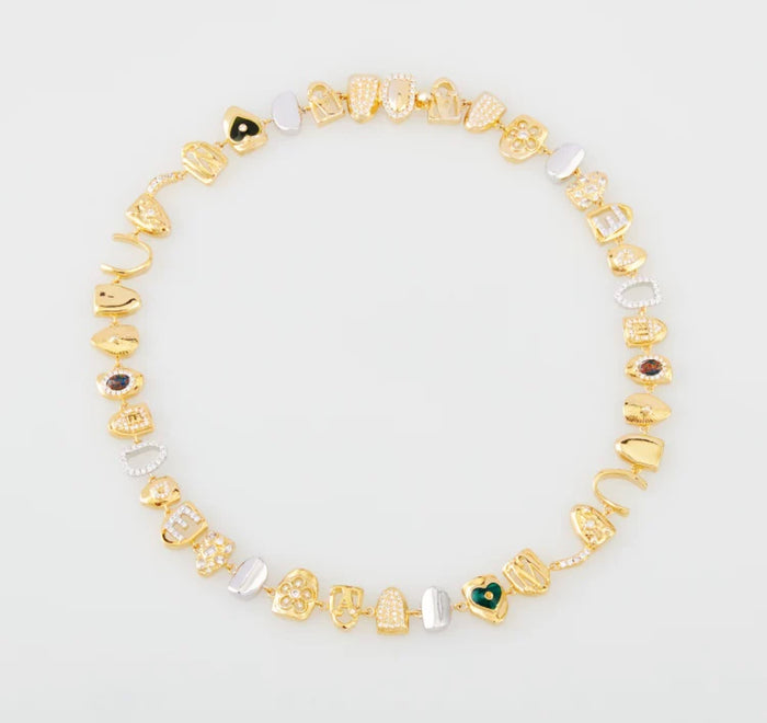 Farfetch Medea The Erin Taylor Gemstone Necklace Vogue instagram