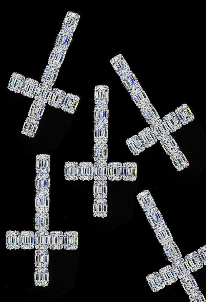 ken carson upside down cross diamond necklace a great chao album cover trump buy now gifted by YVL Playboi Carti