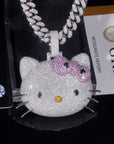 Back in the Fab Lane. Kimora Lee Simmons Sanrio hello kitty diamond necklace