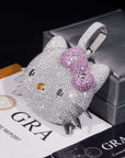 Back in the Fab Lane. Kimora Lee Simmons Sanrio hello kitty diamond necklace cardib