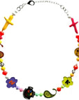 Salute KKKKKK Smiley Flower Necklaceネックレス NECKLACE 楽天市場 Tyga asap rocky