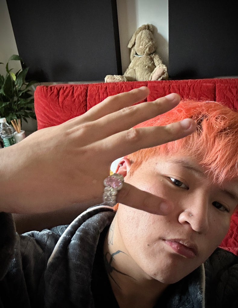 Lil Uzi Vert’s Craziest Jewelry of All Time Pink Diamond Encrusted Ring