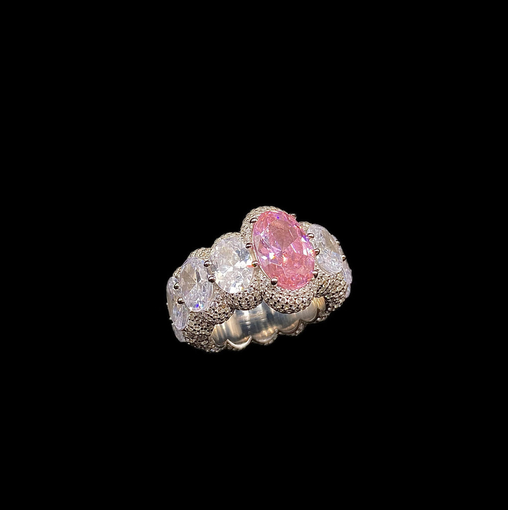 Lil Uzi Vert’s Craziest Jewelry of All Time Pink Diamond Encrusted Ring