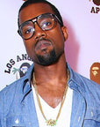 Ambush gdragon GD kanye west big sean asap rocky kid cudi pow necklace yellow gold vintage