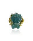 Hello kitty jade ring necklace hadncrafted ade jewelry