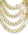 20mm heavy solid miami cuban link chain seen on LIL UZI VERT ifandco diamond vvs