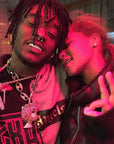 vlone v pendant necklace chain as seen on lil uzi vert diamond vvs ifandco