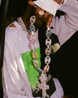 La flame Travis Scott Cactus Jack necklace pendant gucci link ifandco