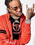 Migo yung rich nation logo pendant necklace chain vvs diamond offset quavo takeoff ifandco custom jewelry