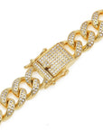 Fully iced cuban link chain 10mm