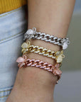 kylie jenner butterfly travis scott cuban links chain anklet bracelet diamond rich girls shopgld