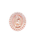 Virgin Mary Pendant Guadalupe Medallion Charm necklace chain vvs diamond ifandco