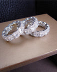 Kylie Jenner signature eternity band ring in oval kylie ring diamond