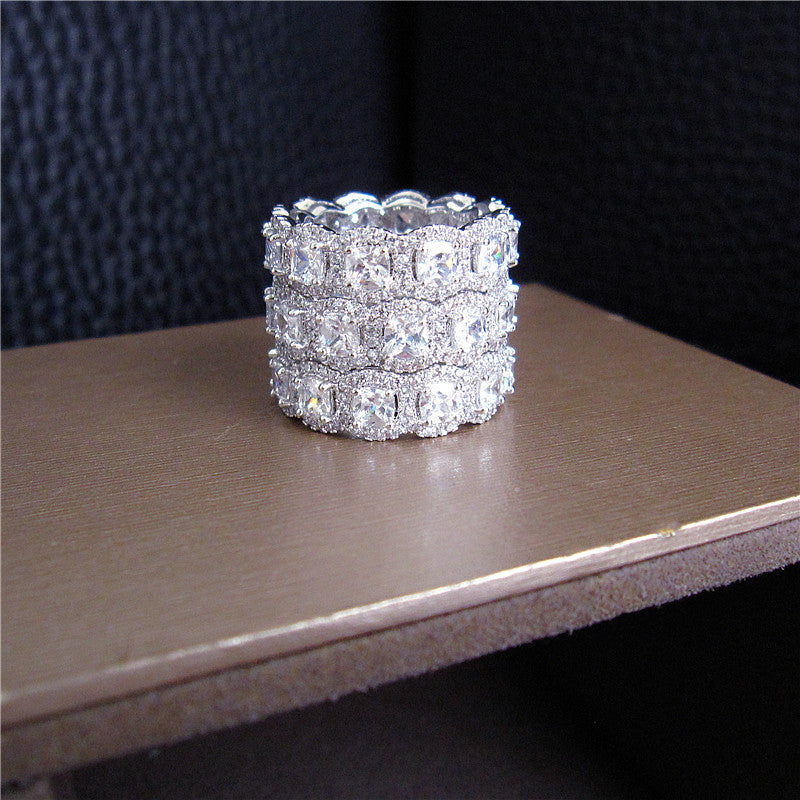 Kylie Jenner signature eternity band ring in oval kylie ring diamond