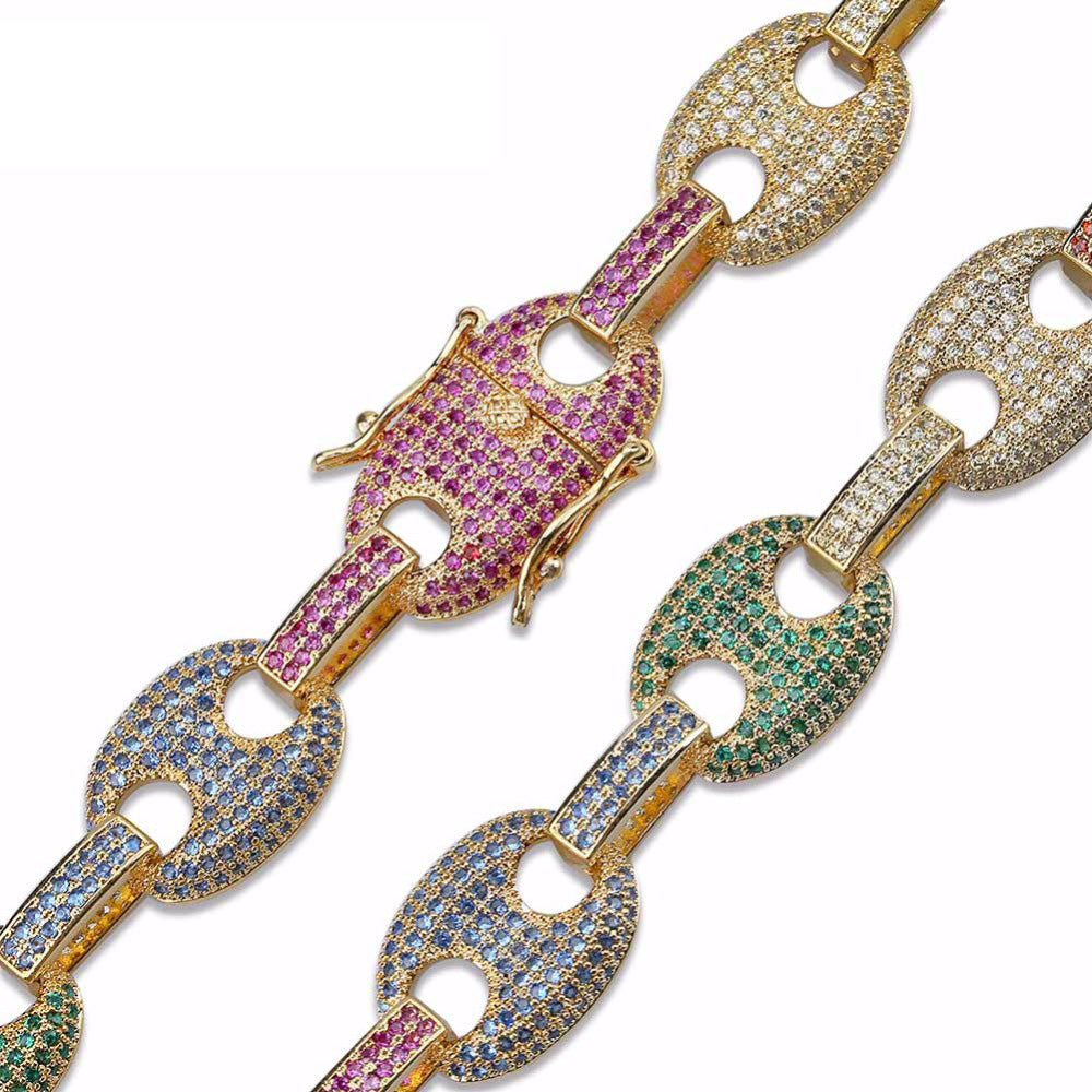 gucci link gg chain 11mm diamond necklace bracelet affordable jewelry lifetime guarantee shopgld