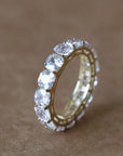 kylie jenner travis scott eternity ring band 5mm VVS AAA ifandco shopgld gold ring