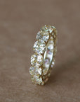 kylie jenner travis scott eternity ring band 5mm VVS AAA ifandco shopgld gold ring