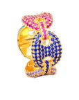 gucci link ring vvs diamond ifandco as seen on drake affordable hip hop jewelry