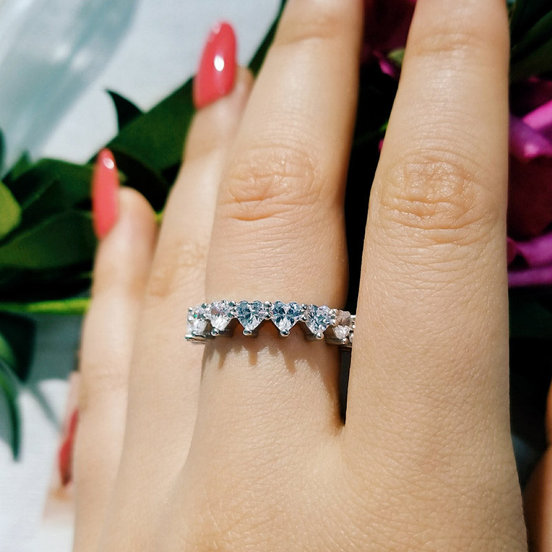 Kylie Jenner signature eternity band ring in oval kylie ring diamond