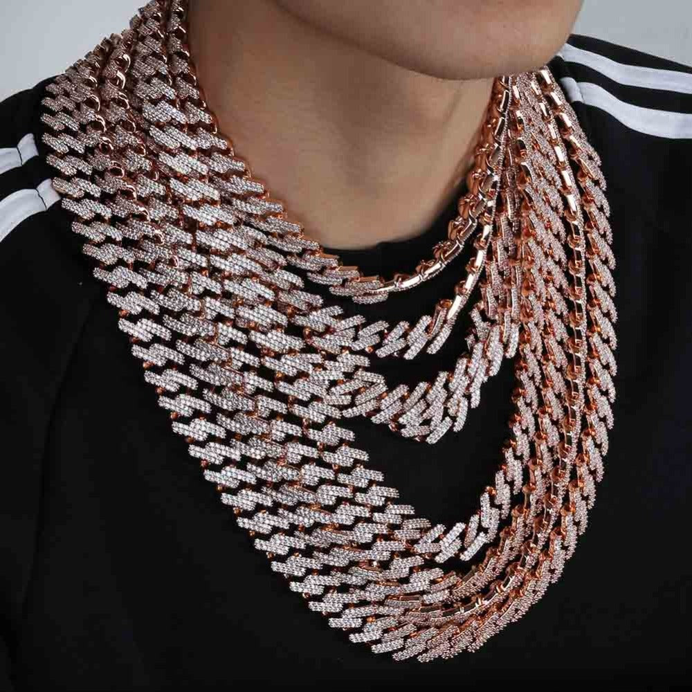 curb cuban link miami as seen on migos vvs diamond necklace shopgld