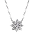 Sunflower by Harry Winston diamond pendant necklace chain vvs engagement ring