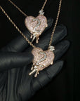 Lil Uzi Vert Cops Iced Out Luv Is Rage 2 Chain diamond necklace chain