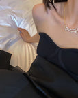 fully iced filet d'Or necklace horse saddle bracelet not hermes buy now Filet de selle bracelet