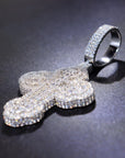 Vintage Baguette cross deluxe tyga diamond necklace pendant chain hip hop jewelry rappers high end custom jewelers hollywood celebrities migo travis scott gld