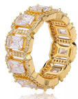 halo rectangle eternity engagement ring kylie jenner travis gifted diamond ring