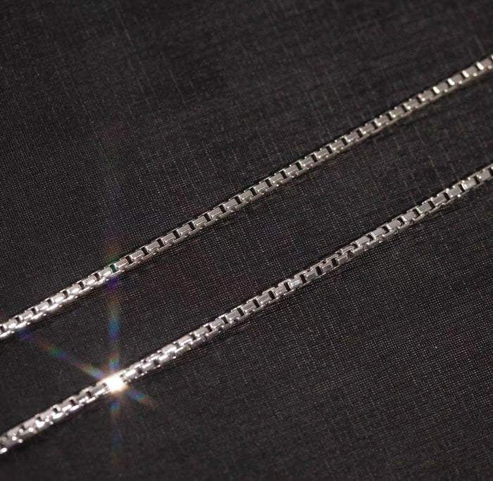 925 silver made box chain cuban links tennis links diamond white gold ifandco shopgld