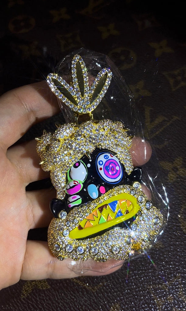 Buy melted utopia dream Travis Scott Gifts His Crew Iced Out Eliantte & Co Chains diamonds utopia murakami