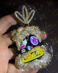 Buy melted utopia dream Travis Scott Gifts His Crew Iced Out Eliantte & Co Chains diamonds utopia murakami