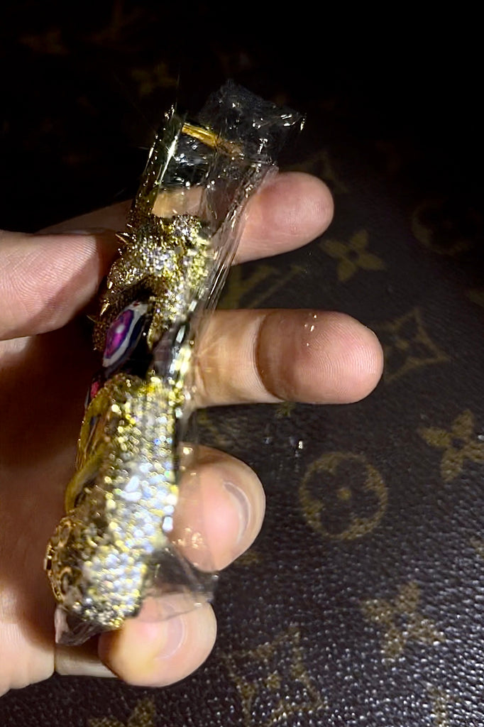 Buy melted utopia dream Travis Scott Gifts His Crew Iced Out Eliantte & Co Chains diamonds utopia murakami