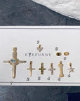 EYEFUNNY smiling face pendant necklace chain diamond vvs アイファニー POGGY KIM JONES VIRGIL JBALVIN