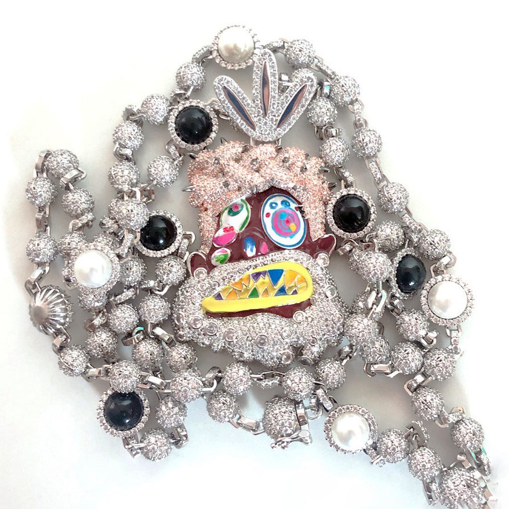 Buy melted utopia dream Travis Scott Gifts His Crew Iced Out Eliantte & Co Chains diamonds