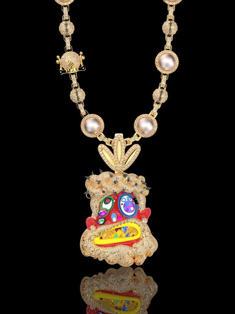 Buy melted utopia dream Travis Scott Gifts His Crew Iced Out Eliantte & Co Chains diamonds utopia murakami