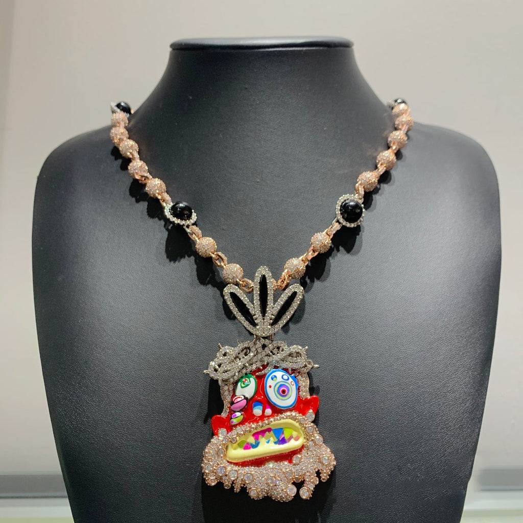 Buy melted utopia dream Travis Scott Gifts His Crew Iced Out Eliantte & Co Chains diamonds utopia murakami