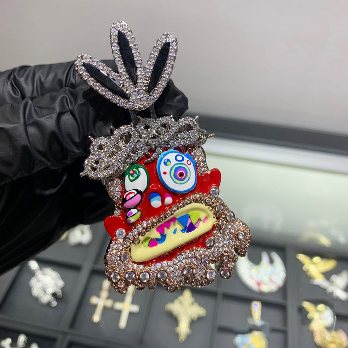 Buy melted utopia dream Travis Scott Gifts His Crew Iced Out Eliantte & Co Chains diamonds utopia murakami